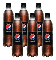Comprar Pepsi Black 500ml Pack X6 Zetta Bebidas