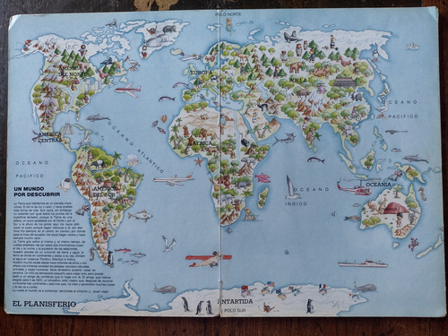 Mi Primer Atlas Descubre El Mundo Con El Osito Geo- Libsa (Usado)