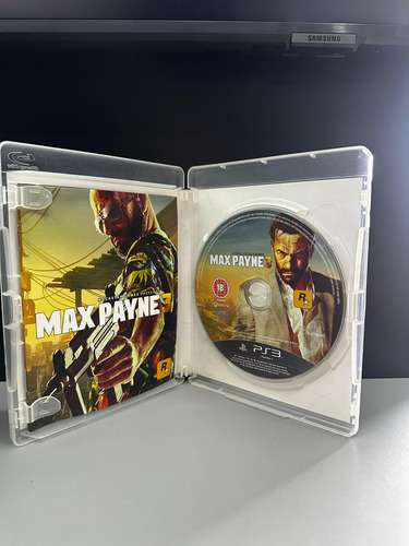 Max Payne 3 - Mídia Física Ps3 Original!!