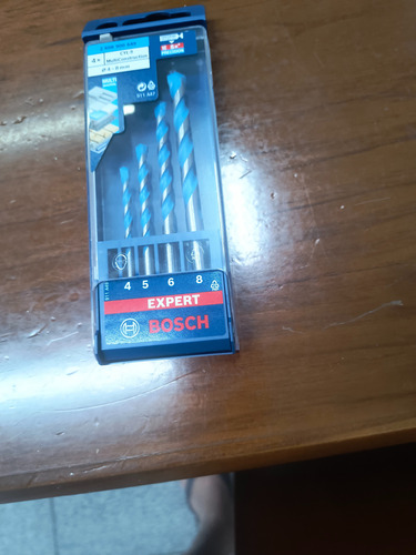 Jogo Brocas Multiuso Materiais Cyl-9 4 Peças 4 A 8mm (Usado)