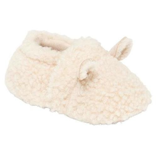 Pantuflas Bebé Old Navy Critter Sherpa Crema