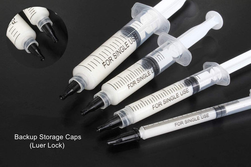 Bstean Plastic Syringe Pack With Needles And Caps For Pet Fe