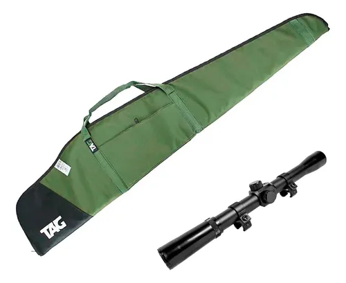 Luneta 4x20 Carabina Cbc Jade Dione + Capa Case Premium Tag