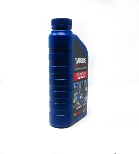 Imagen 2 de 5 de Aceite Yamalube 10w 40 Semi Sintetico Fuel Inyection 1 Litro
