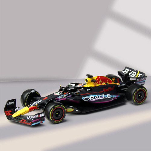 J Bburago F1 Redbull Verstappen Rb19 #1 Coche Del Gp De