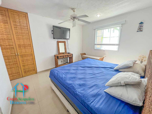 Cad Diamante Lakes Rubí 219. Terraza Con Vista A Las Albercas Y Áreas Comunes