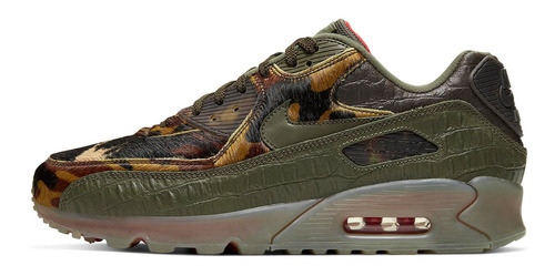 Zapatillas Nike Air Max 90 Camo Croc Urbano Cu0675-300   