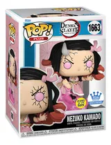 Comprar Figura de acción Nezuko Kamado #1663 Glow Funkoshop de Funko Animation