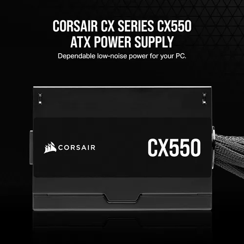 Corsair Cx550 80 Plus Bronze 550w Fuente Poder Alimentacion
