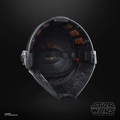 Imagen 5 de 6 de Casco Mandaloriano Electronico The Black Series - Star Wars