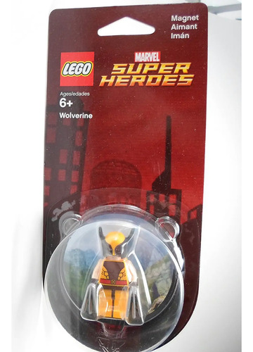 Wolverine Minifigura Lego Marvel Super Heroes Con Imán