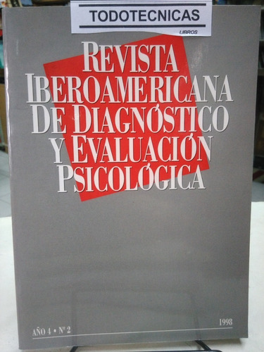 Revista Iberoamericana De Diagnostico Año 4  Nº2   1998  -tt