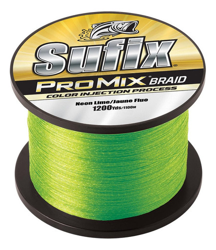 Sufix Promix Braid 20 Libras De Baja Visibilidad Verde - 350