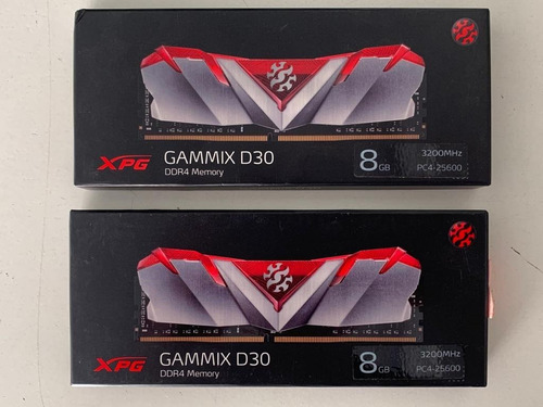 Memória Ram Gammix D30 Red  8gb - Xpg Ax4u320038g16a-sr30