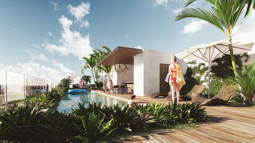 Lujoso Estudio En Venta En Playa Del Carmen