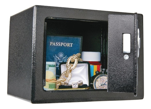 Caja Fuerte Digital Electronica 0.19 Cubic Ft. Color Gris Oscuro
