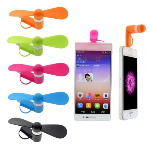 Ventilador Celular Portátil Velocidade Forte Android iPhone