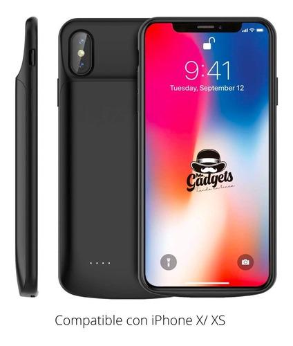 Funda Cargador Powerbank Para Iphone X Xs 5200mah Portatil