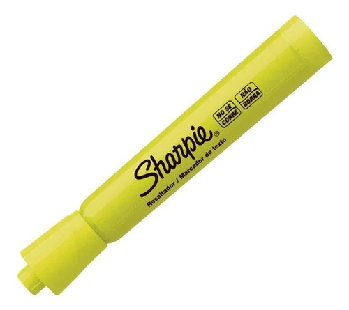 1 Pza Sharpie Resaltador Amarillo Fluorescente Marcatexto