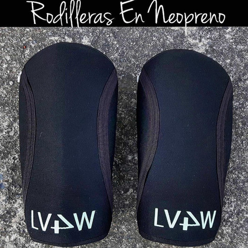 Rodilleras En Neopreno 5mm Para Crossfit Y Levantamiento Par