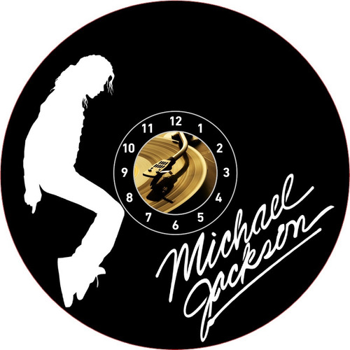 Michael Jackson Reloj En Disco Acetato