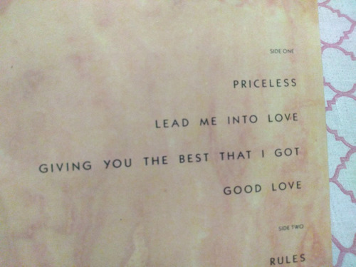 Lp Anita Baker - Giving You The Best That I Got Estandar (Usado)