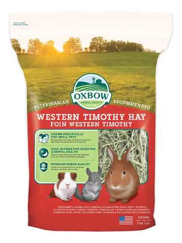 Oxbow Western Timotthy Hay (heno Timothy) 425gr