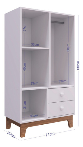 Juego Dormitorio Infantil Cama + Ropero