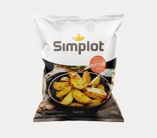 Papas Rusticas Con Piel Simplot X2000g