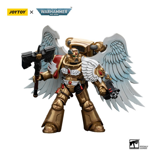 Figura Warhammer 40k Joytoy Sanguinary Guard With Axe 1/18