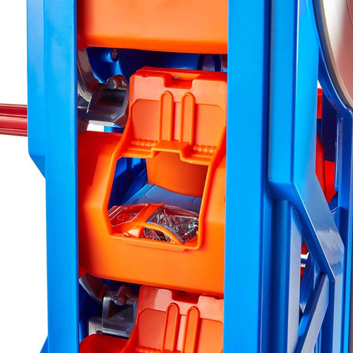 Imagen 6 de 10 de Hot Wheels Pista Mega Garage Rotatorio Para 35 Carros
