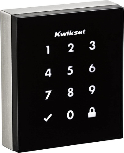 Kwikset Cerradura Electrónica Con Teclado Obsidian 99530-001 Negro