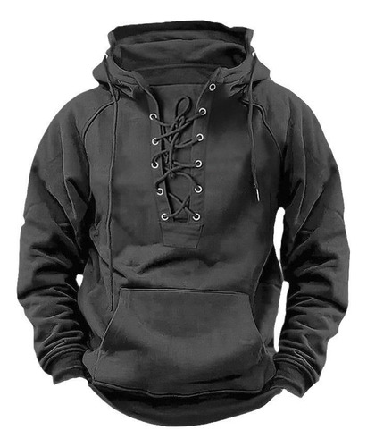 Sudadera Casual De Manga Larga Con Capucha For Hombre