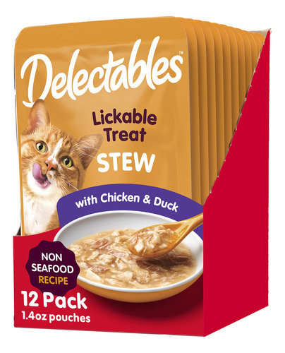 Hartz Delectables - Golosinas Humedas Para Gatos Sin Marisco