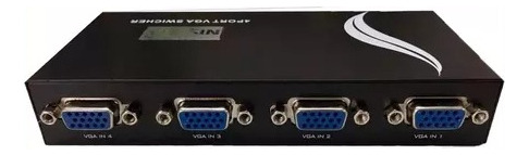 Switch 4 Puertos Vga Nisuta Ns-swvg4 Manual 4 Pc 1 Monitor