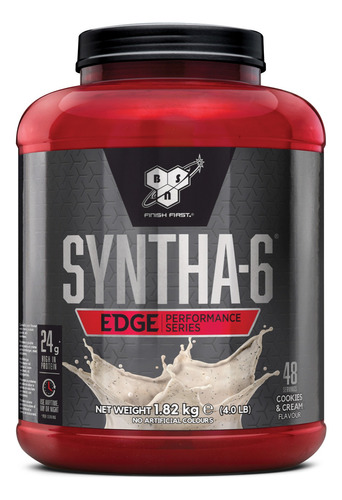 Bsn Syntha-6 Edge Proteína Polvo Cookies & Cream X 1.92kg 6c