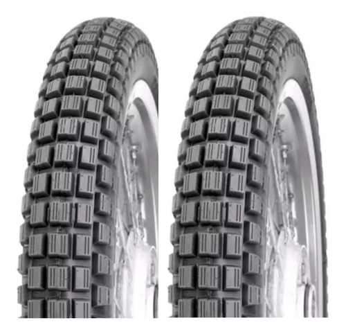 Kit X 2 Cubiertas 250 17 Honda Wave Beta 110c Oferta