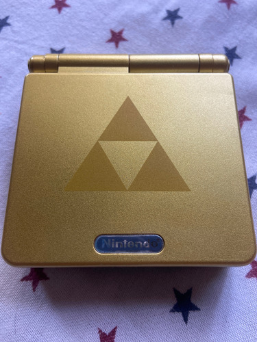 Nintendo Game Boy Advance Sp Zelda Doble Brio Dorado (Usado)
