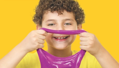 Imagem 2 de 4 de Gelelé Slime Meleca Geléia Massinha Big Balde