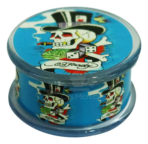 Dichavador De Plástico 3 Partes Ed Hardy