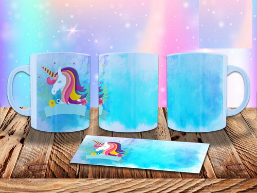 Imagen 8 de 10 de Plantillas Para Sublimar Tazas Unicornio 56 Diseños