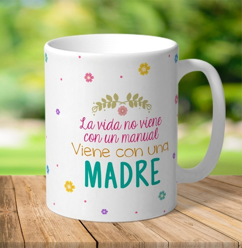 Taza Mamá Personalizada Con Tu Nombre