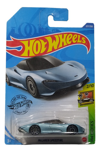 Hot Wheels Mclaren Speedtail  127/250 Ed-2020 C-17