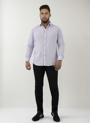 Camisa Para Hombre - Nicolas Snaax - Lila