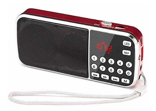 J 189 Radio Pequeña Portátil Am Fm Radio Bluetooth Du...