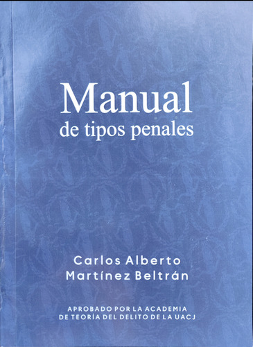 Manual De Tipos Penales