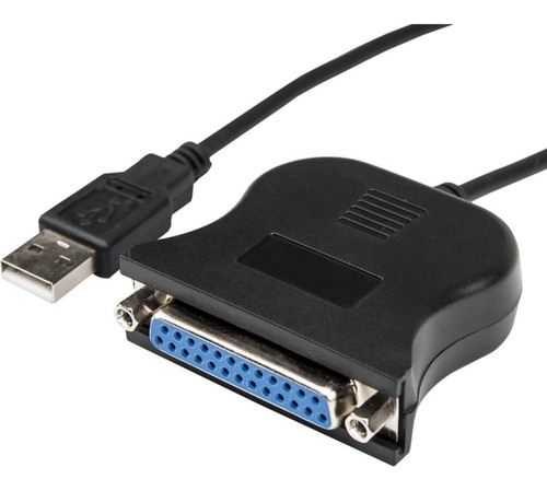 Cable Adaptador Usb A Puerto Paralelo Impresora Db25 Hembra