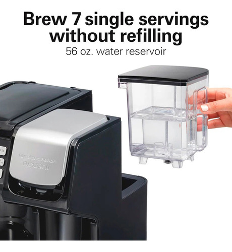 Cafetera 2 Vias Flexbrew Trio Hamilton Beach Ref