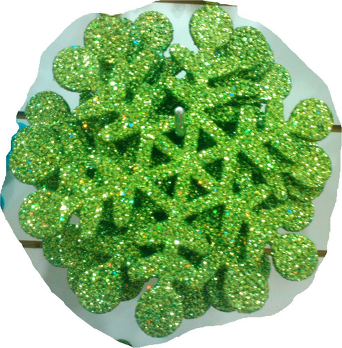 Copo Nieve Decorativo Navidad, Plastico 22 Cm