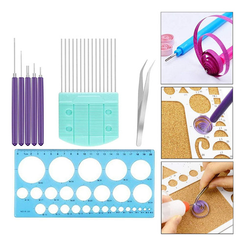 B Tarjetas De Papel Que Hacen Las 8 Piezas Con Peine